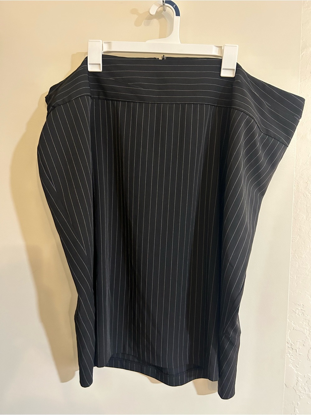 torrid Black Pinstripe Pencil Skirt